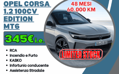 OPEL CORSA 1200 100 CV EDITION